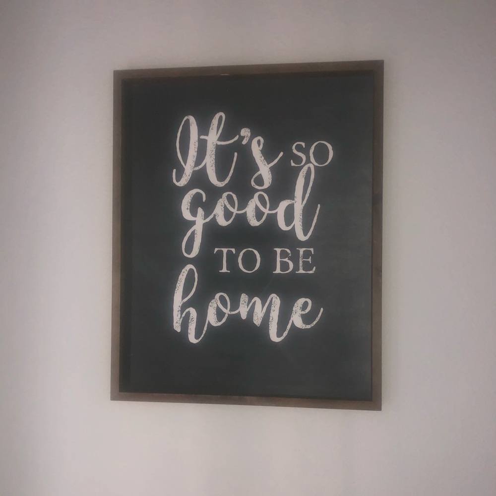 Home sign